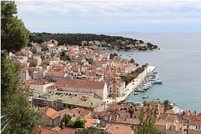 Hvar town harbor